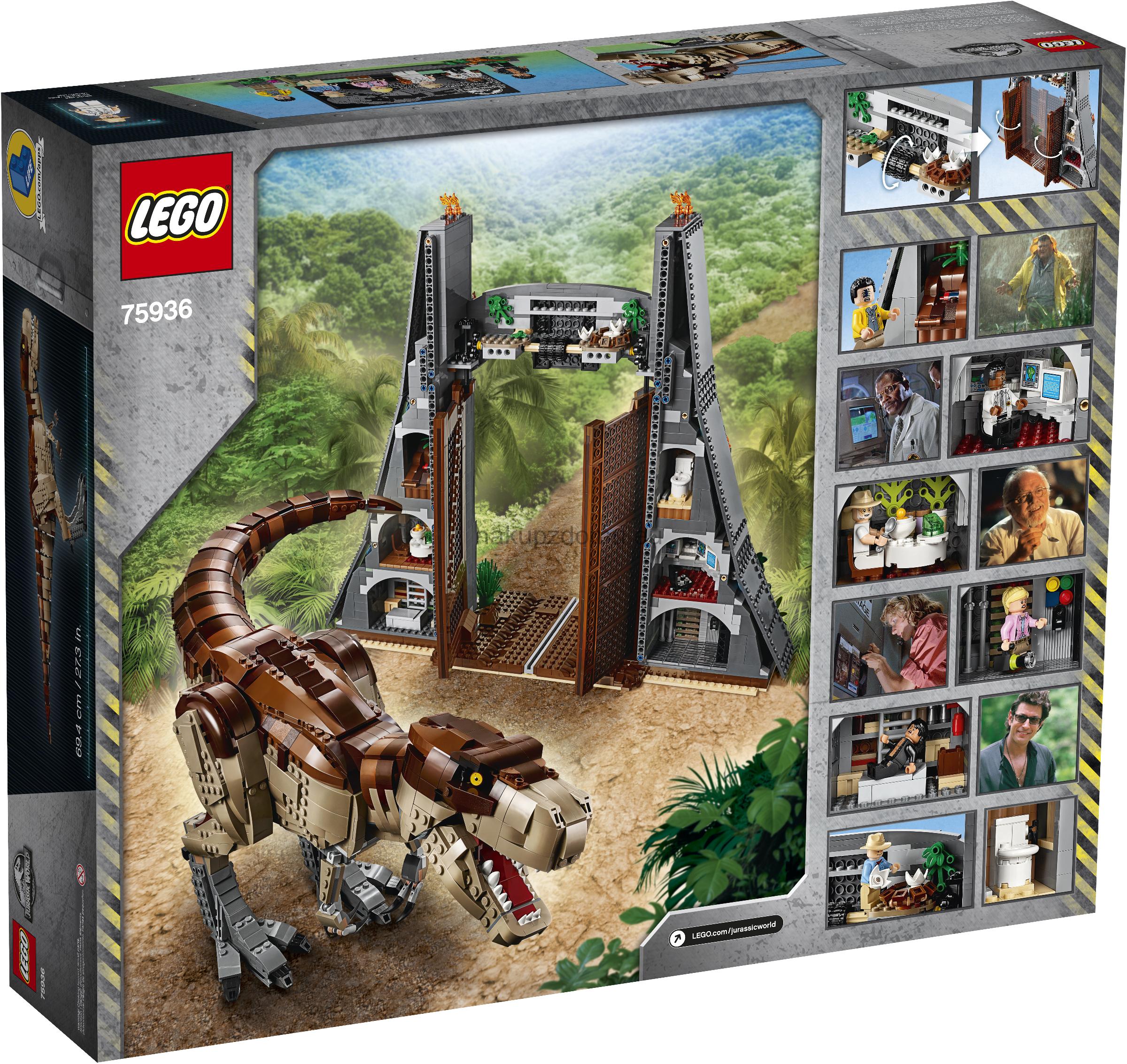 LEGO Jurassic World 75936 Řádění T. rexe