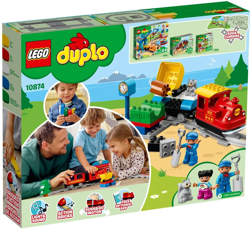 LEGO Duplo 10874 Parní vláček
