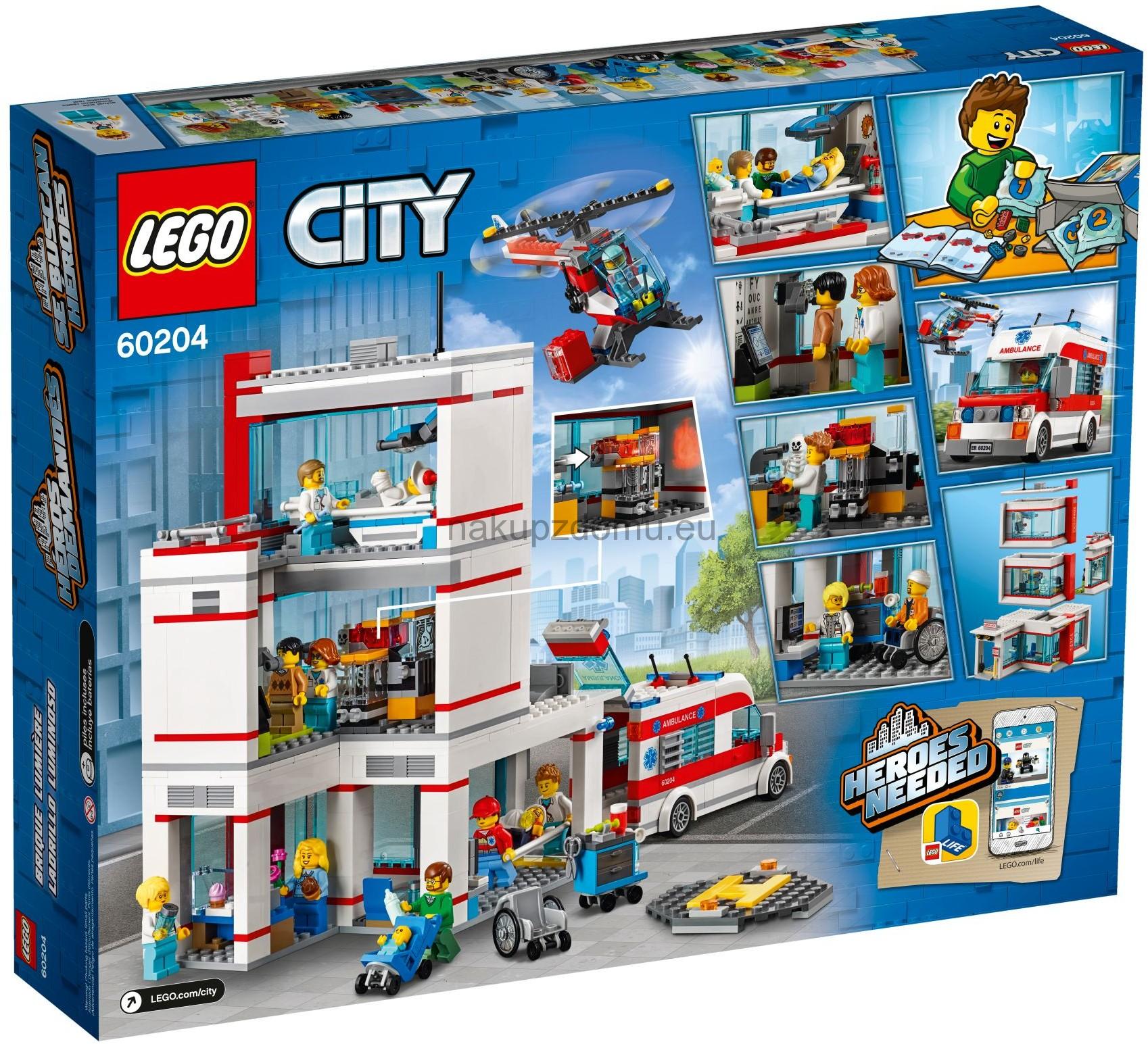 LEGO City 60204 Nemocnice City