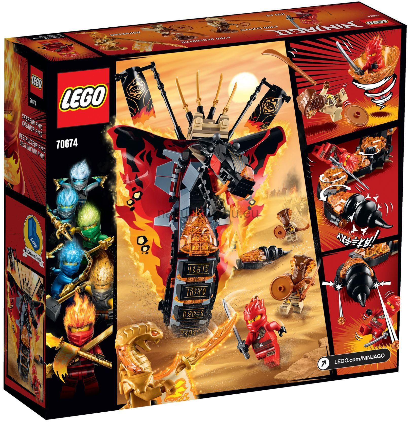 LEGO Ninjago 70674 Ohnivý tesák