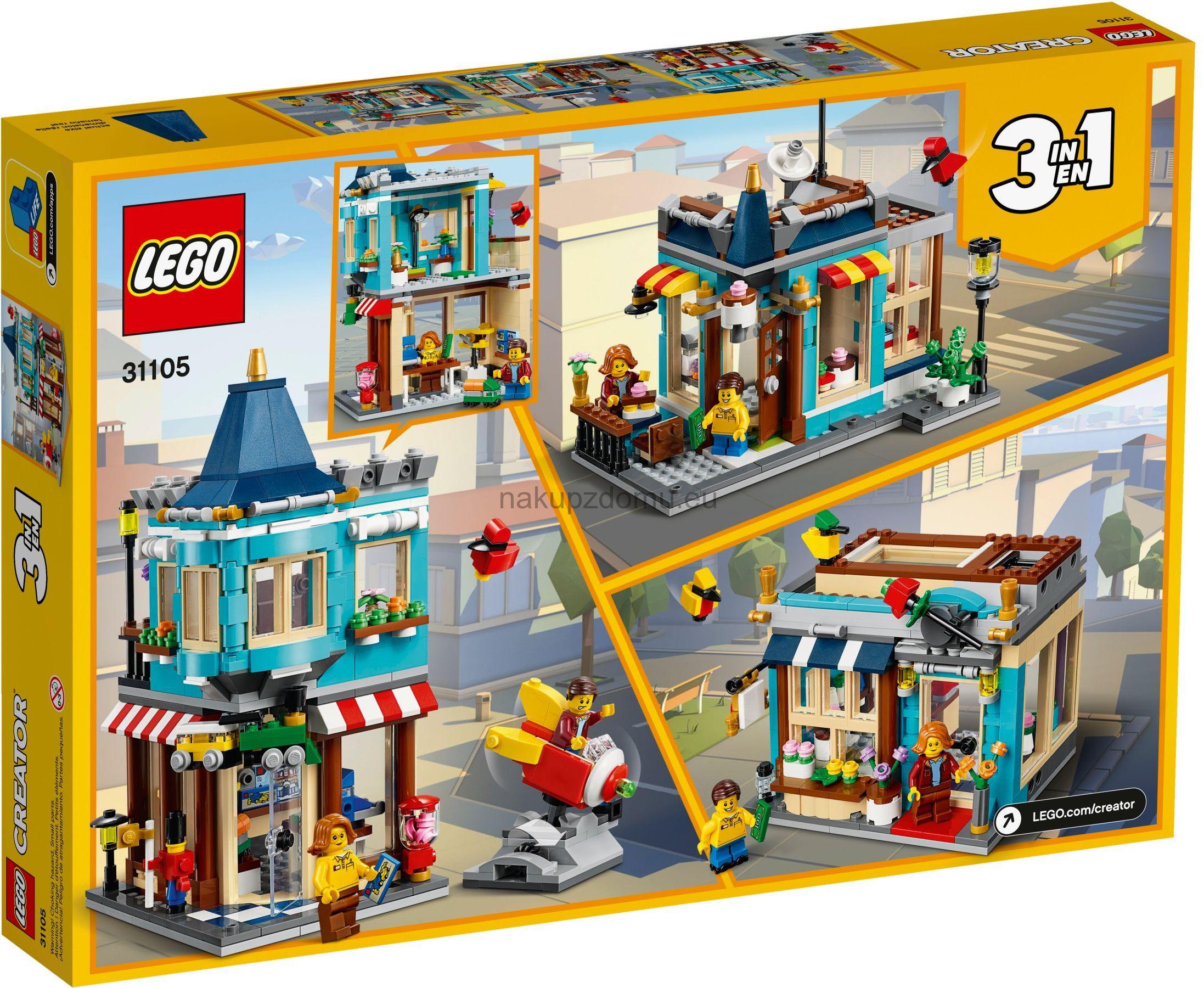 LEGO Creator 31105 Hračkářství v centru města