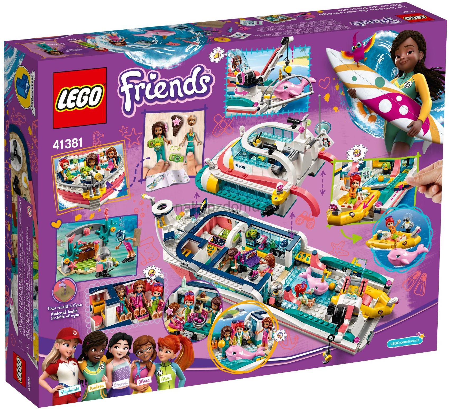 LEGO Friends 41381 Záchranný člun