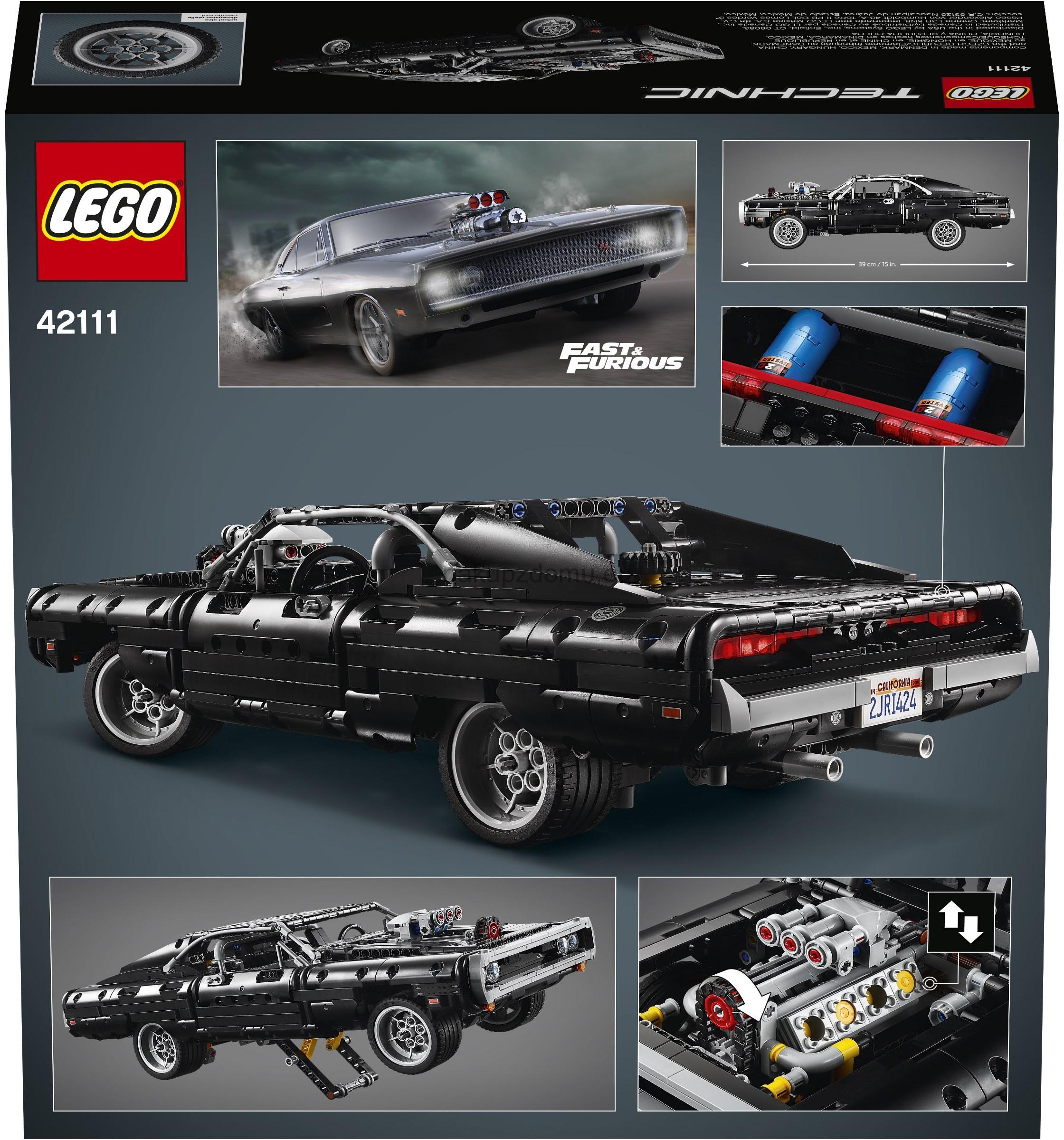 LEGO Technic 42111 Domův Dodge Charger