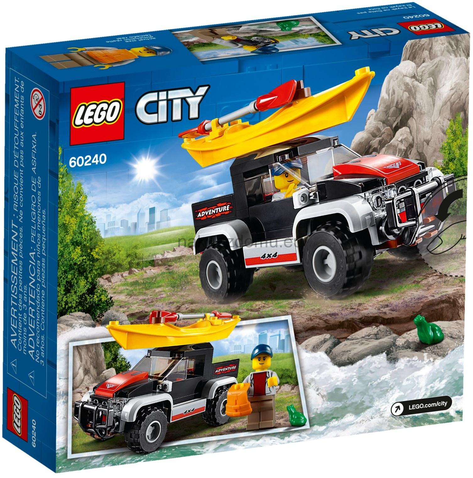 LEGO City 60240 Dobrodružství na kajaku