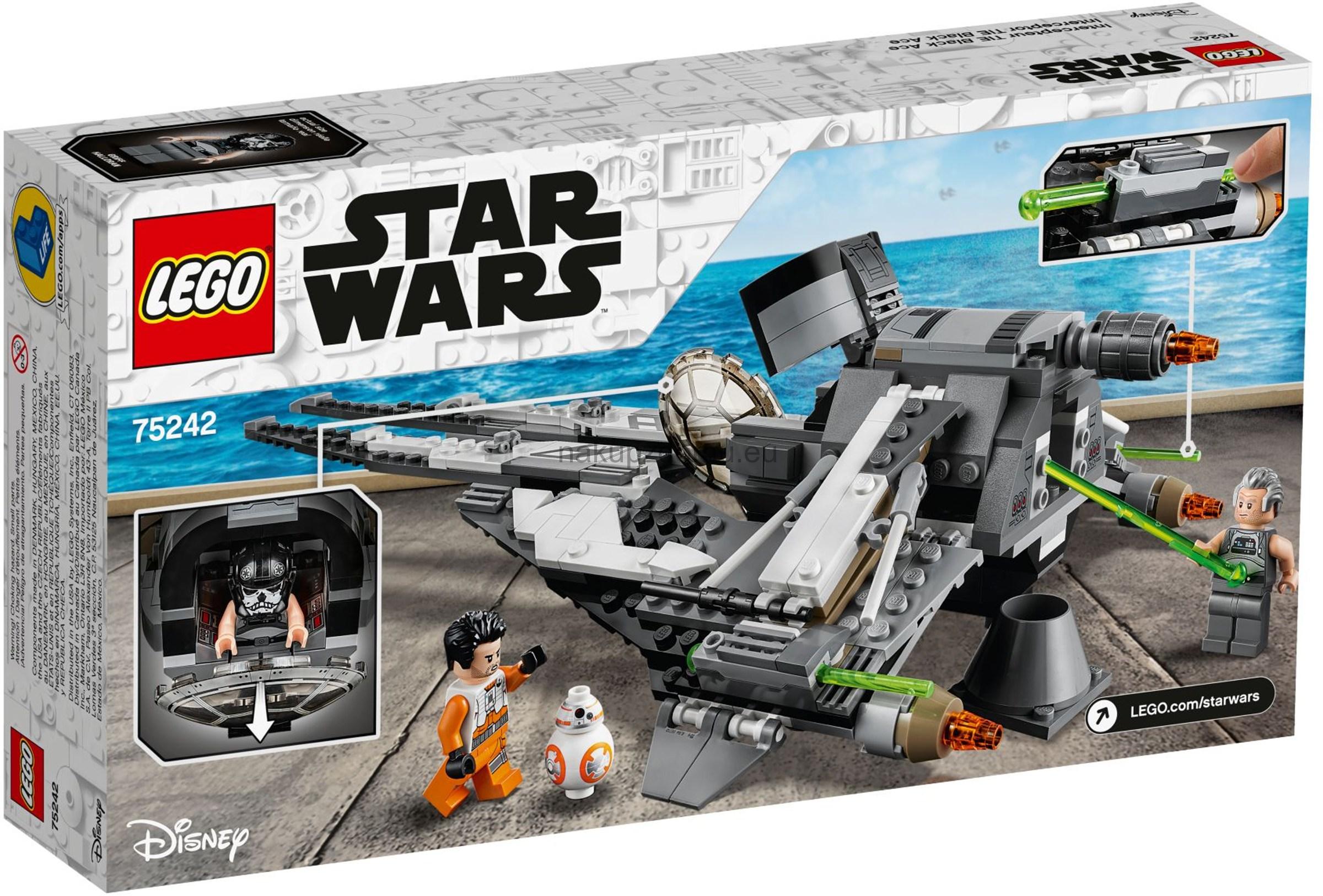LEGO Star Wars 75242 Stíhačka TIE Black Ace