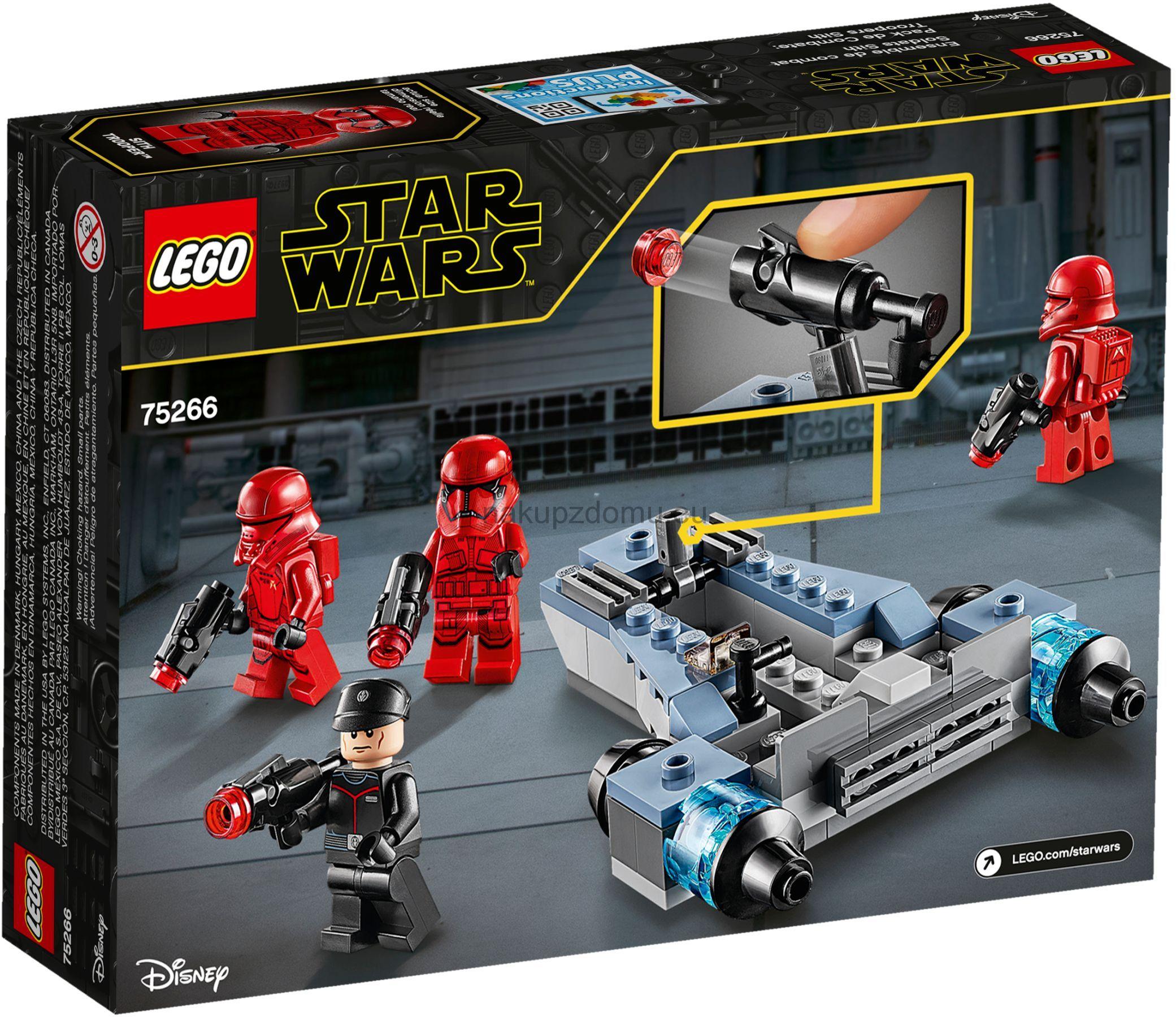 LEGO Star Wars 75266 Bitevní balíček sithských jednotek