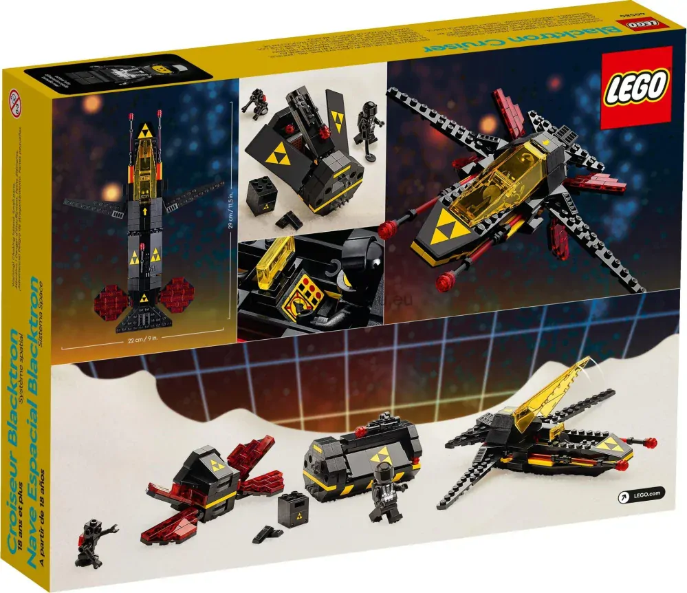 LEGO Icons 40580 Křižník Blacktron