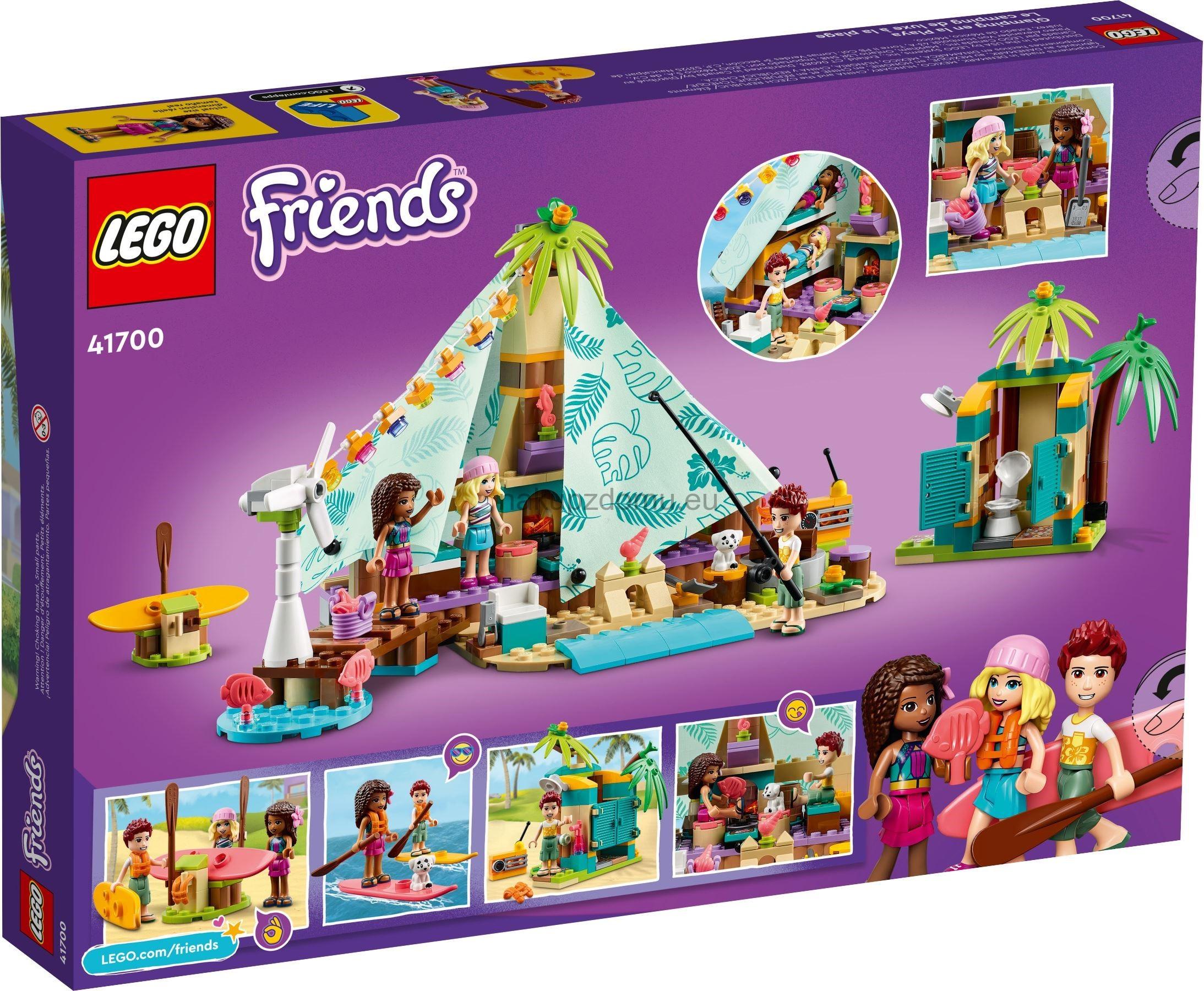 LEGO Friends 41700 Luxusní kempování na pláži