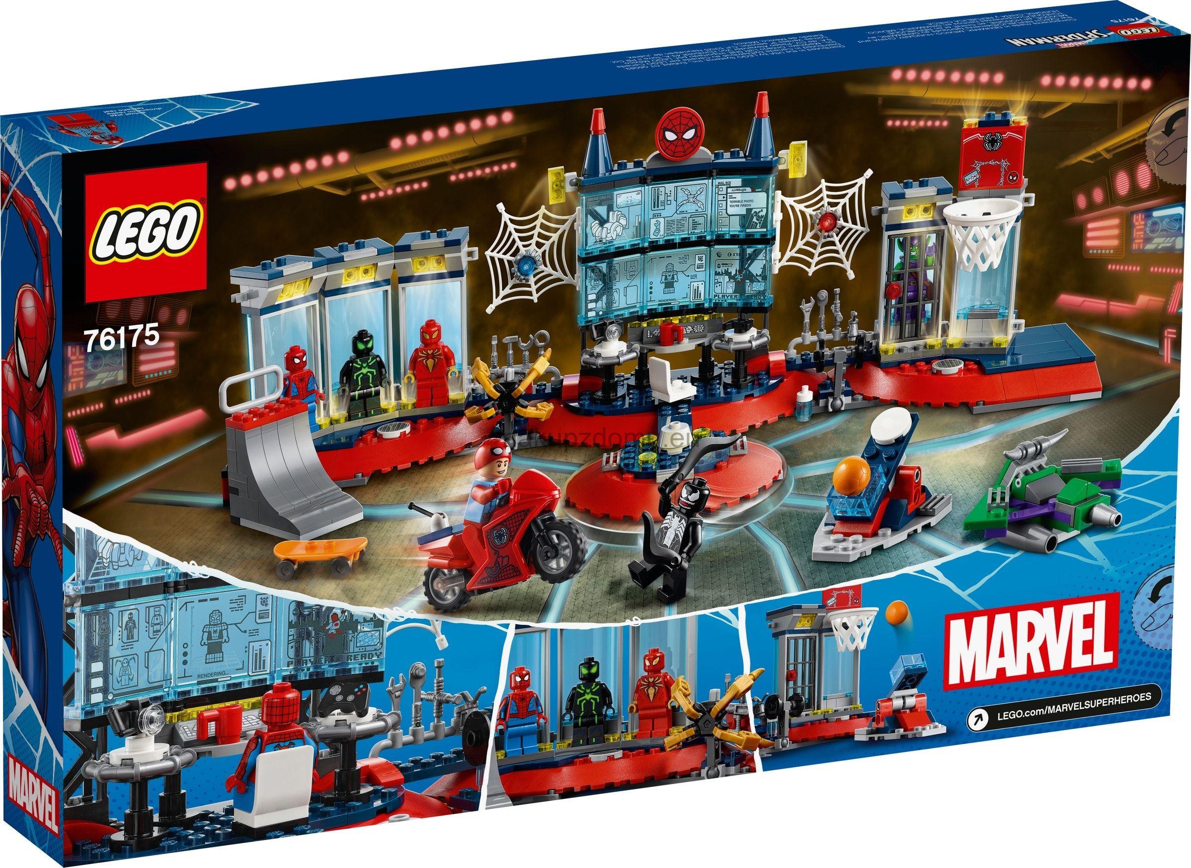 LEGO Super Heroes 76175 Útok na pavoučí doupě