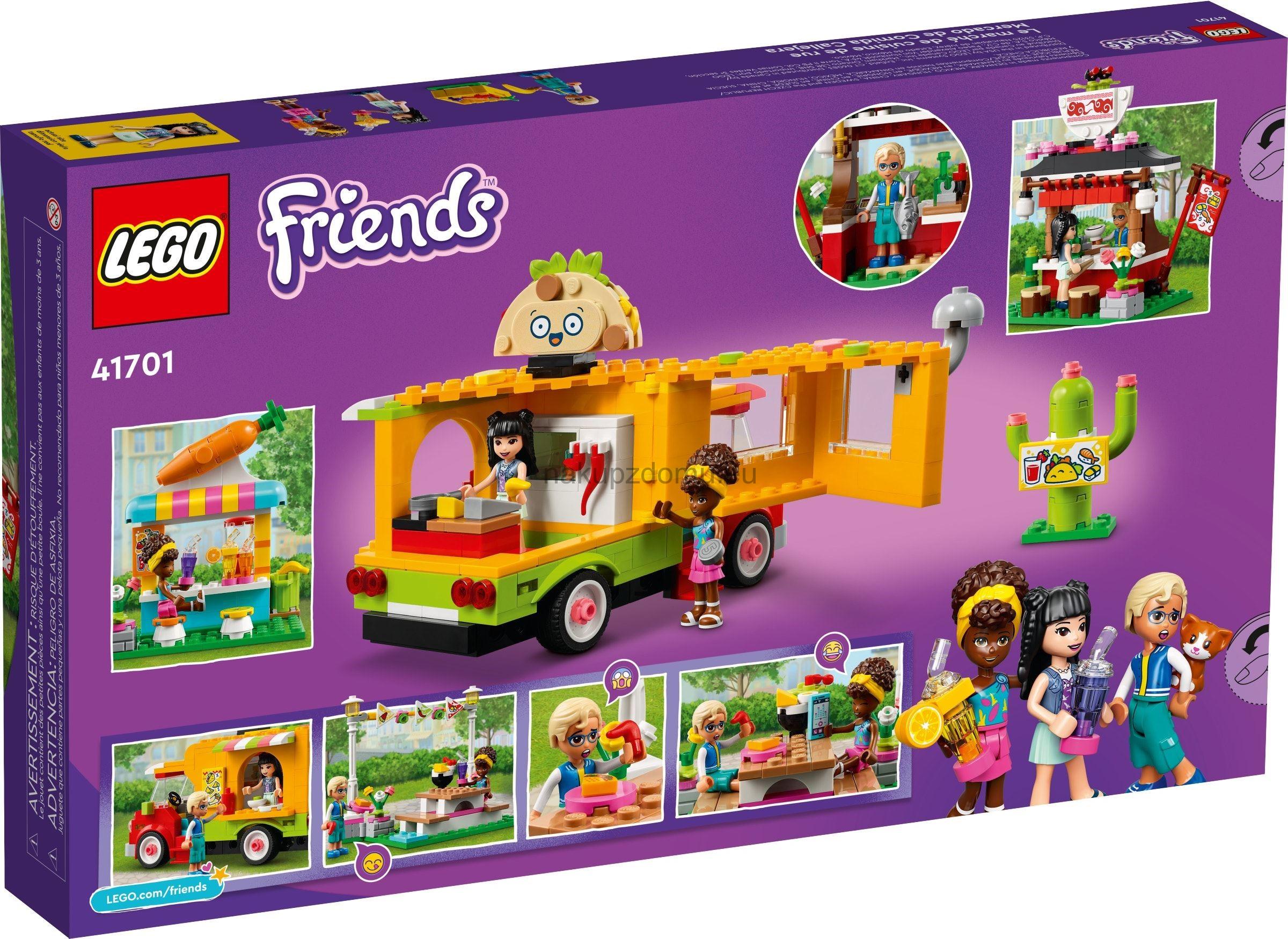 LEGO Friends 41701 Pouliční trh s jídlem