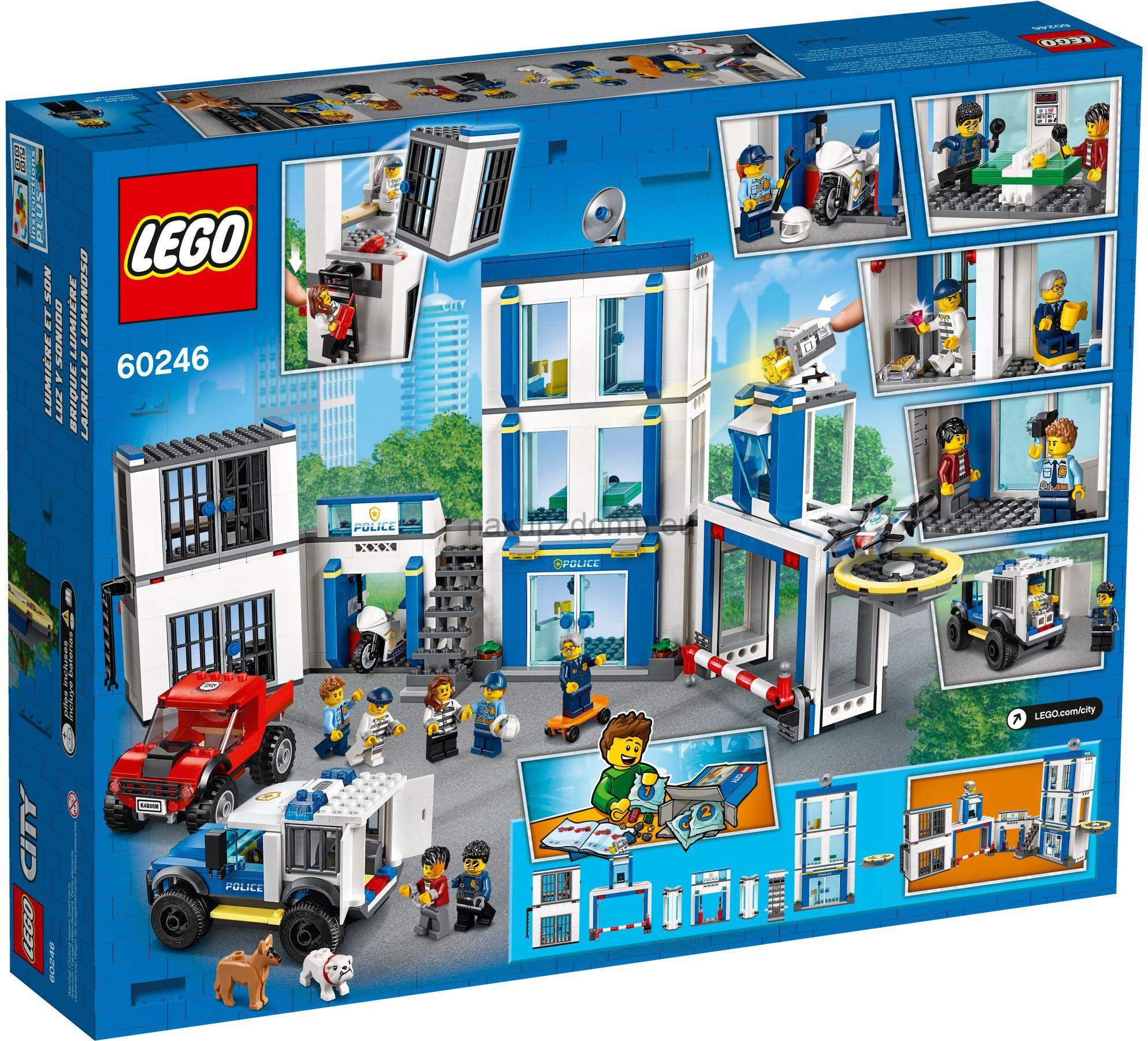 LEGO City 60246 Policejní stanice
