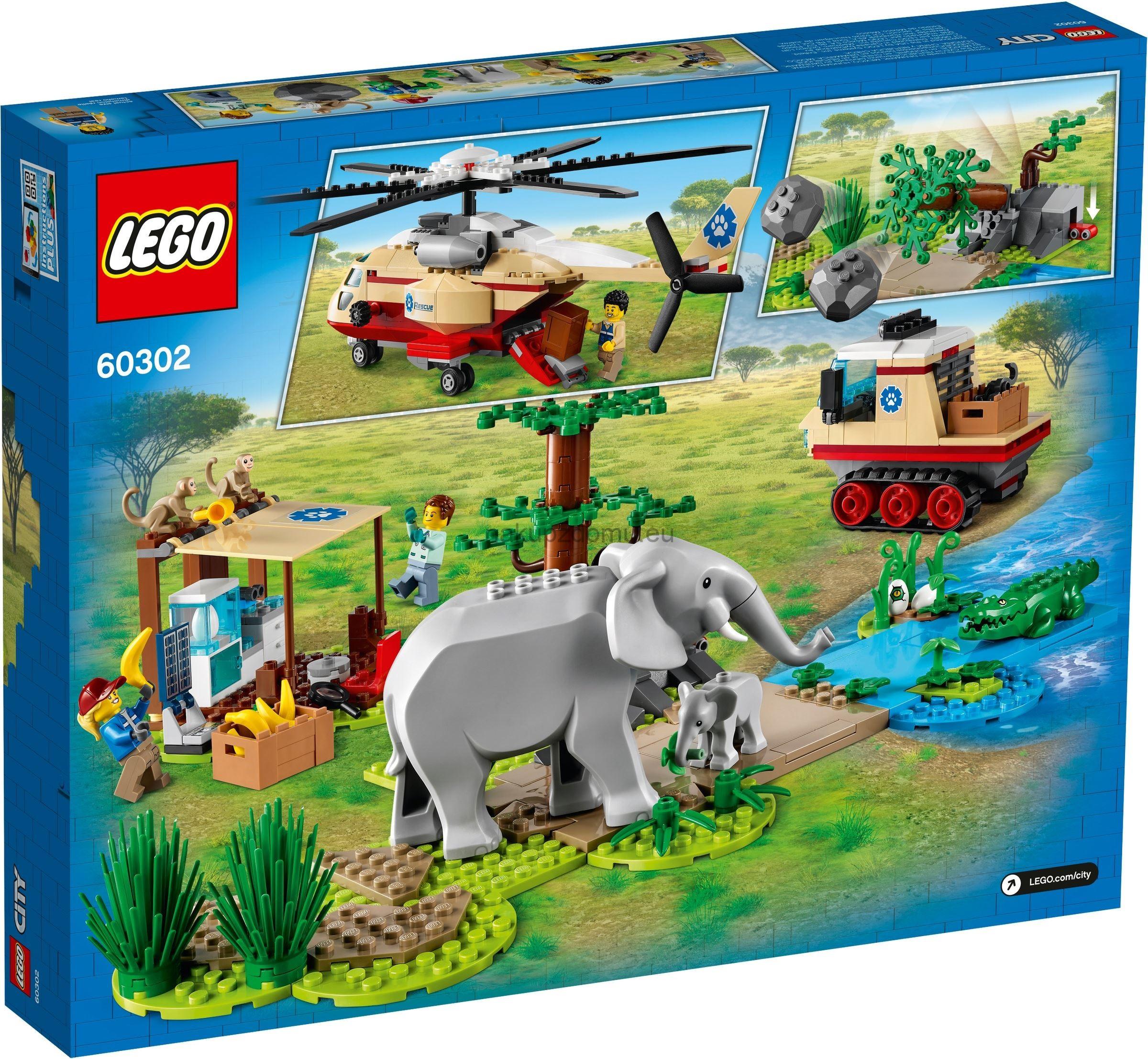 LEGO City 60302 Záchranná operace v divočině