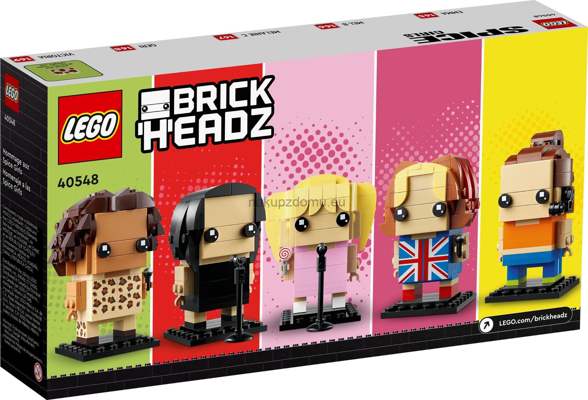 LEGO BrickHeadz 40548 Pocta Spice Girls