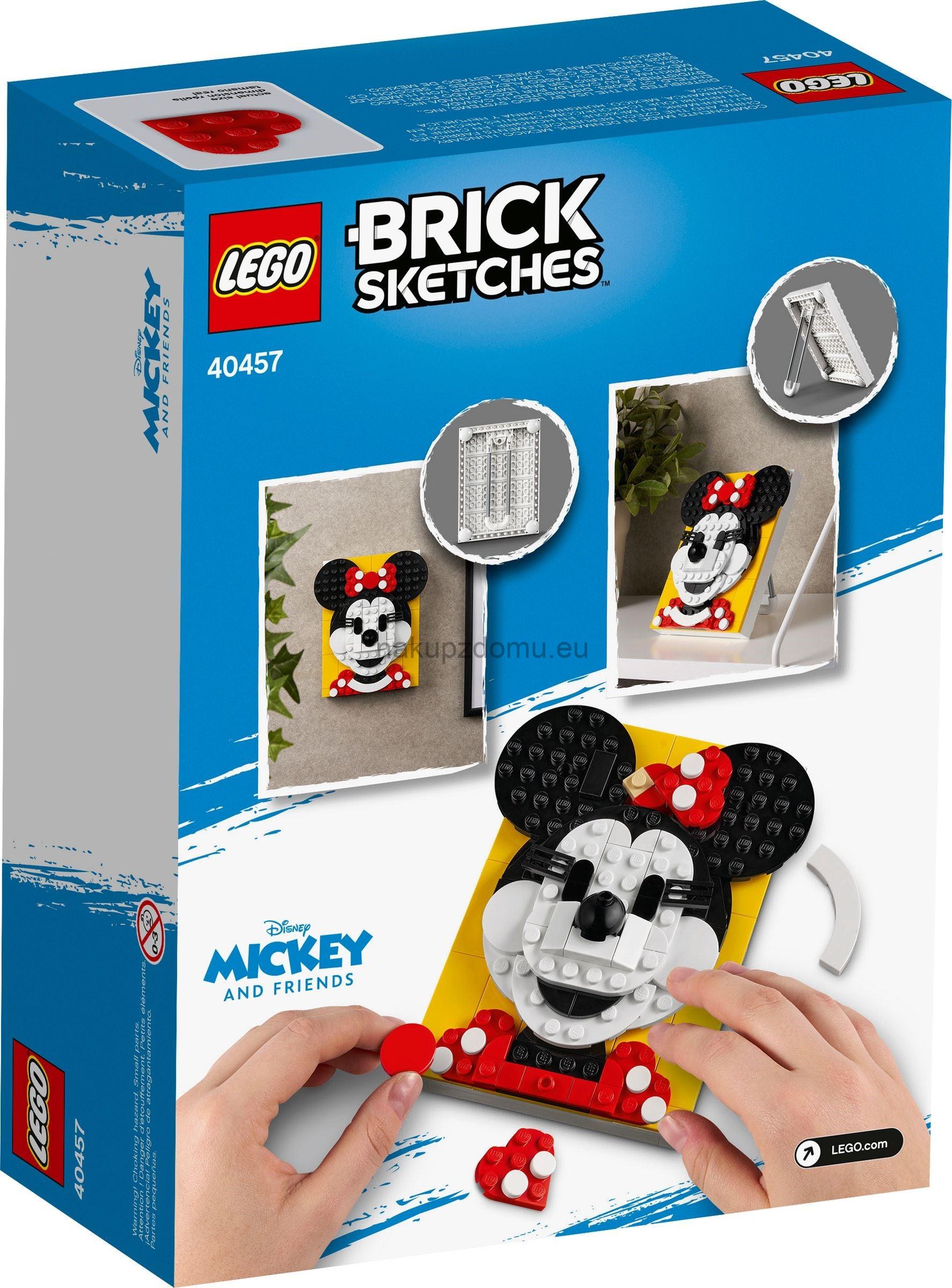 LEGO Brick Sketches 40457 Myška Minnie