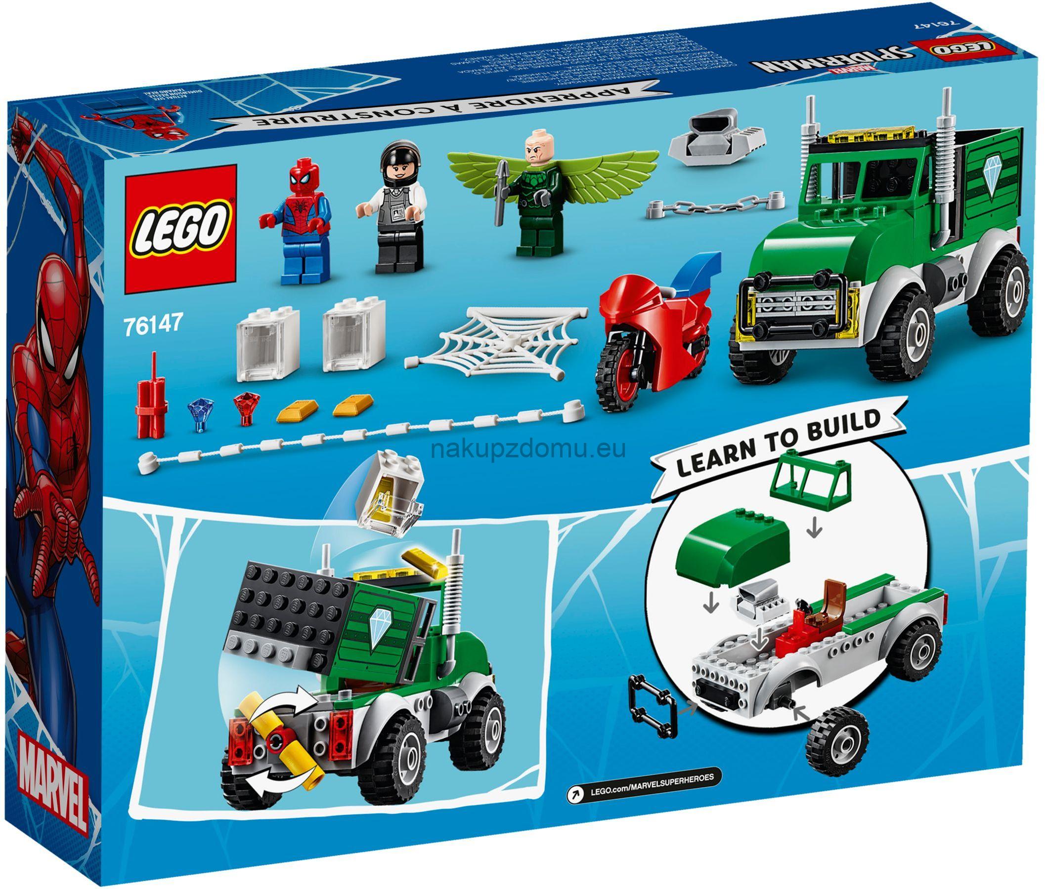 LEGO Super Heroes 76147 Vulture a přepadení kamionu
