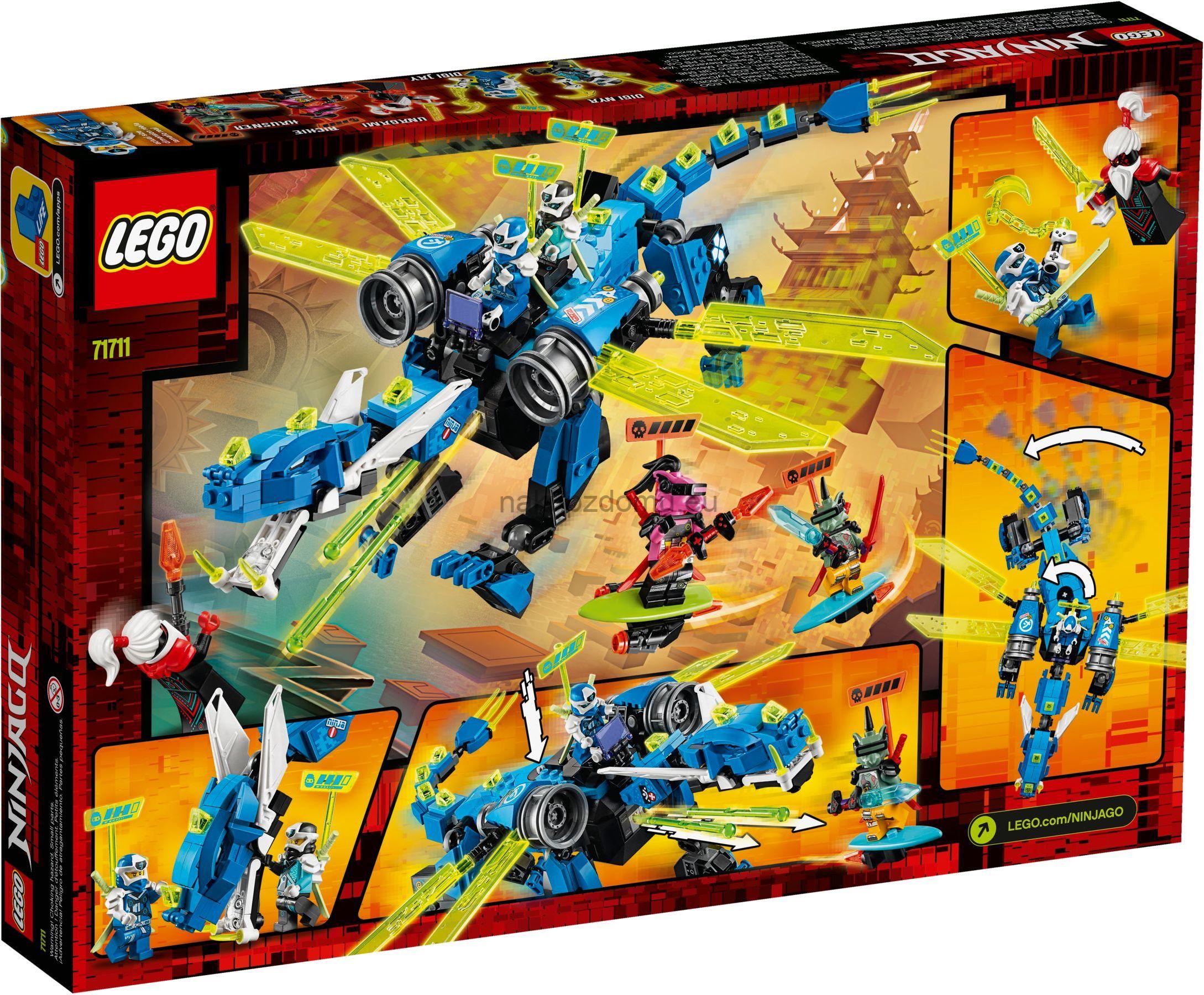 LEGO Ninjago 71711 Jayův kyberdrak
