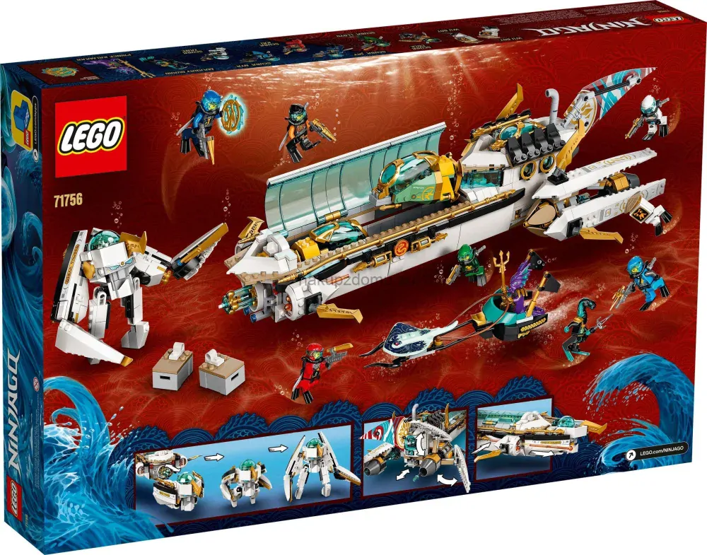LEGO Ninjago 71756 Odměna na vlnách