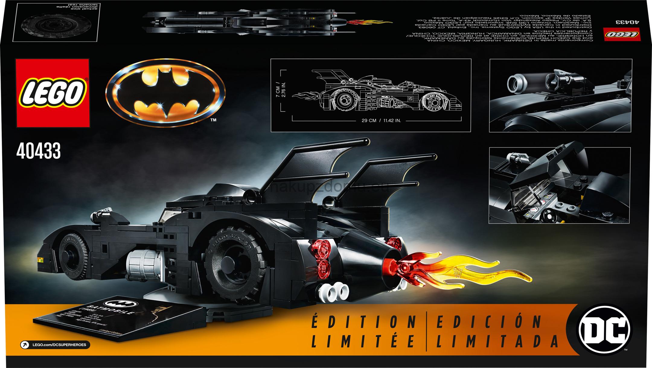 LEGO Super Heroes 40433 Tim Burton's Batman 1989 Batmobile
