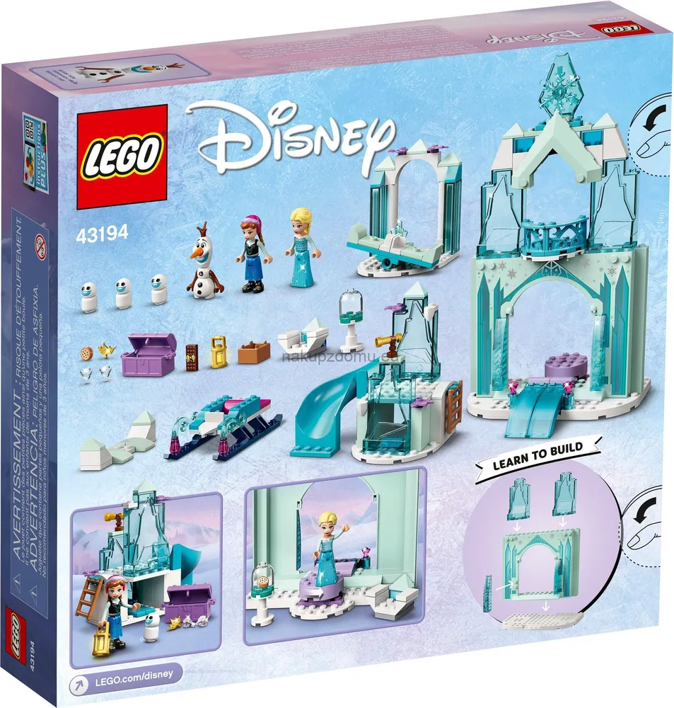 LEGO Disney Princess 43194 Ledová říše divů Anny a Elsy
