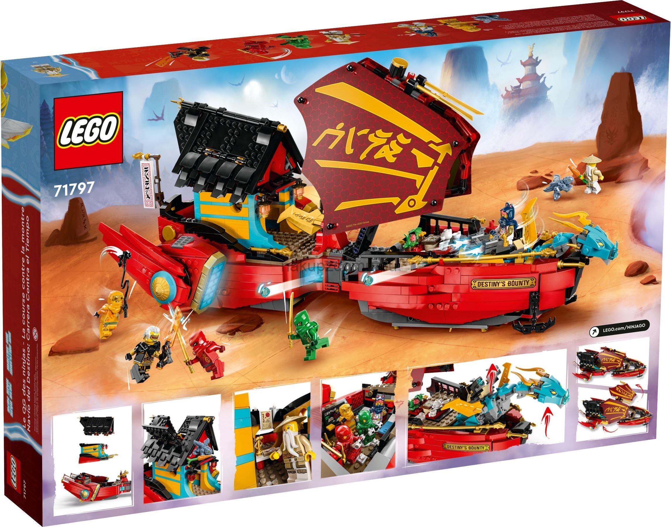 LEGO Ninjago 71797 Odměna osudu – závod s časem