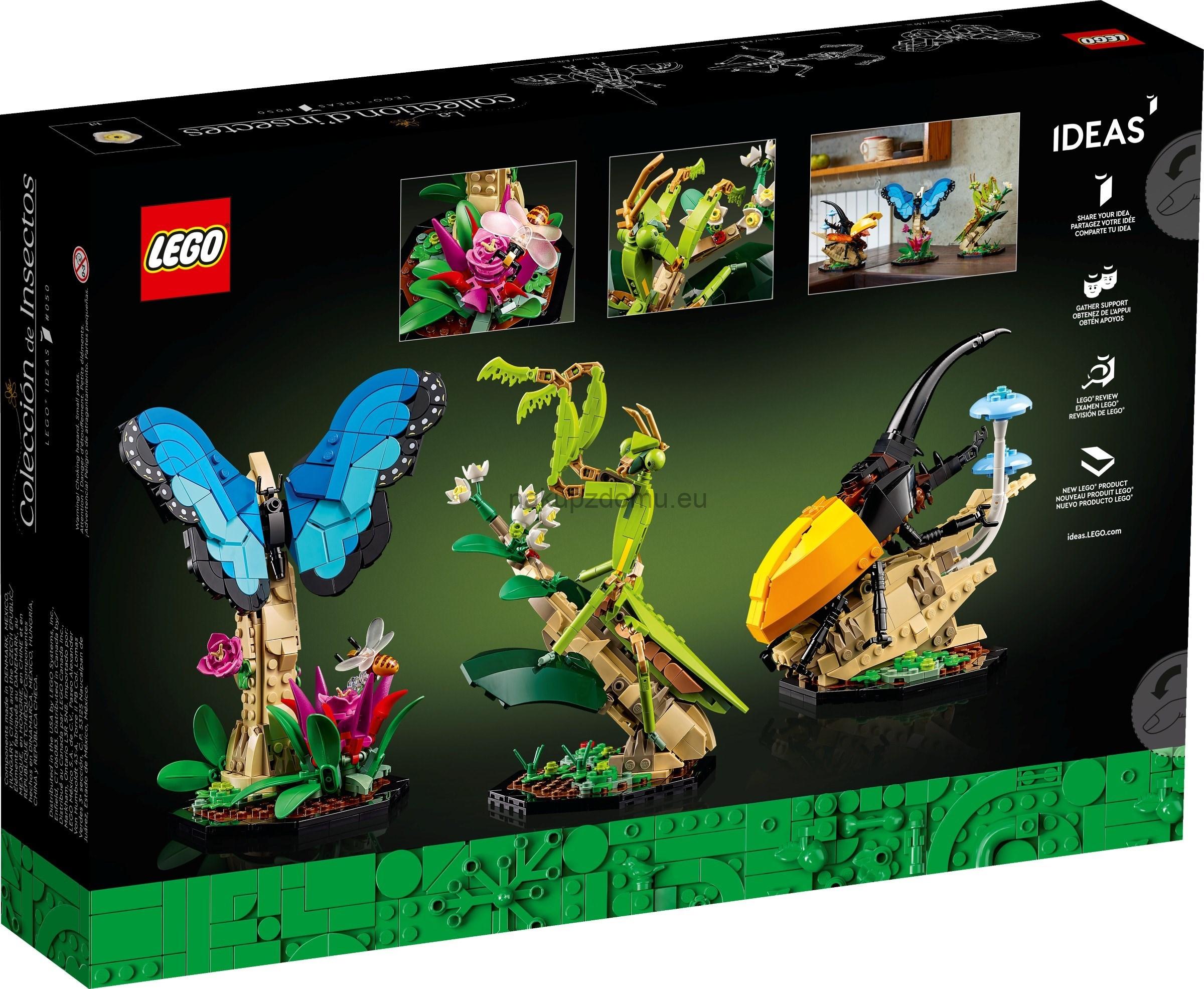 LEGO Ideas 21342 Hmyzí kolekce