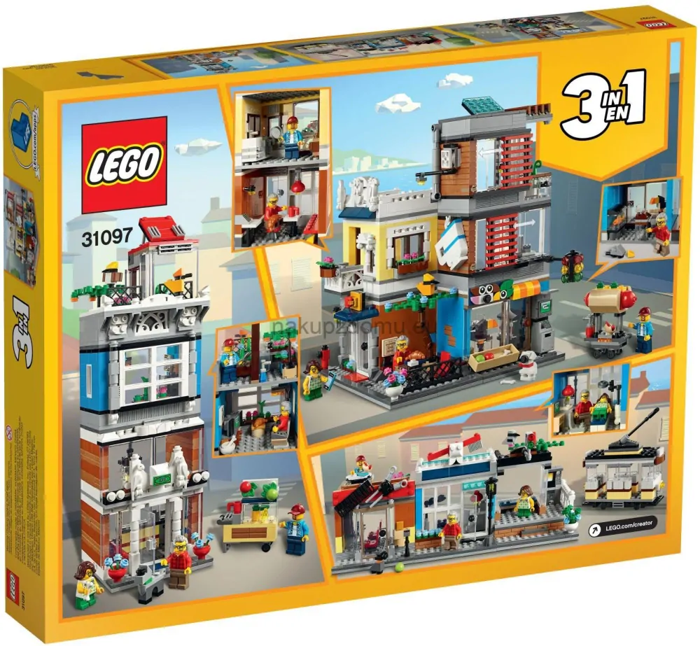 LEGO Creator 31097 Zverimex s kavárnou