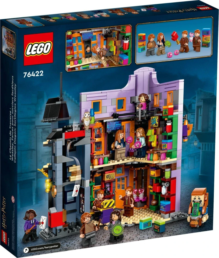 LEGO Harry Potter 76422 Příčná ulice: Kratochvilné kouzelnické kejkle