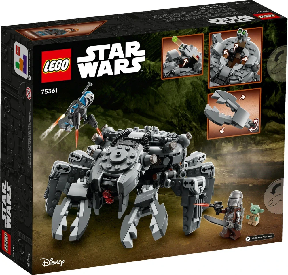LEGO Star Wars 75361 Pavoučí tank
