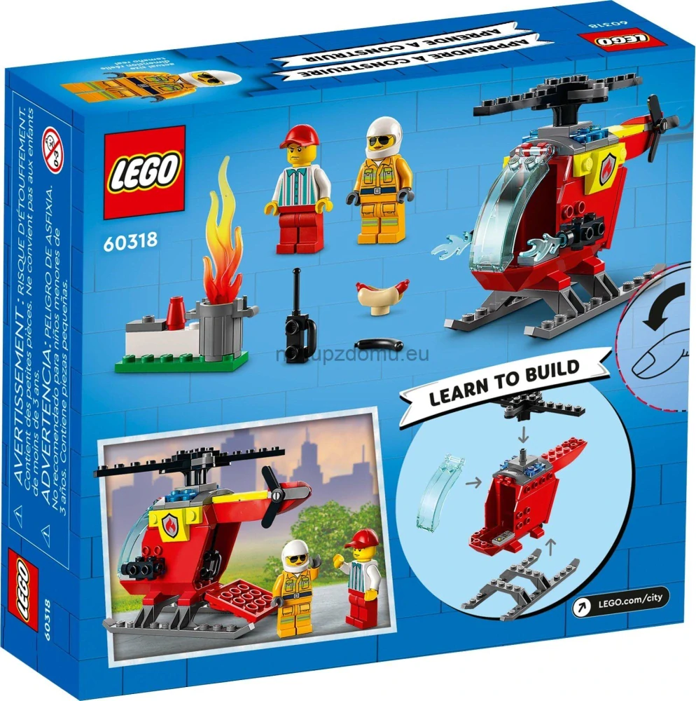 LEGO City 60318 Hasičský vrtulník