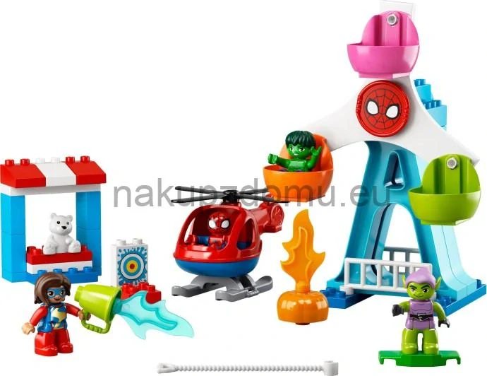 LEGO Duplo 10963 Spider-Man a přátelé: Dobrodružství na pouti