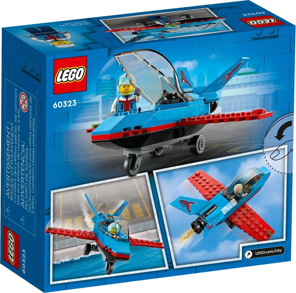LEGO City 60323 Kaskadérské letadlo