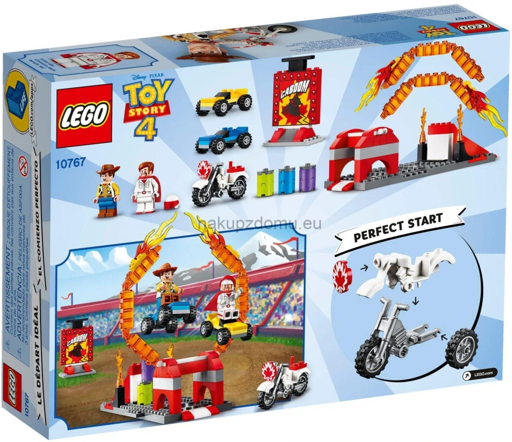 LEGO Toy Story 10767 Kaskadérské vystoupení Dukea Caboo