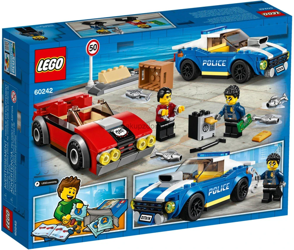 LEGO City 60242 Policejní honička na dálnici