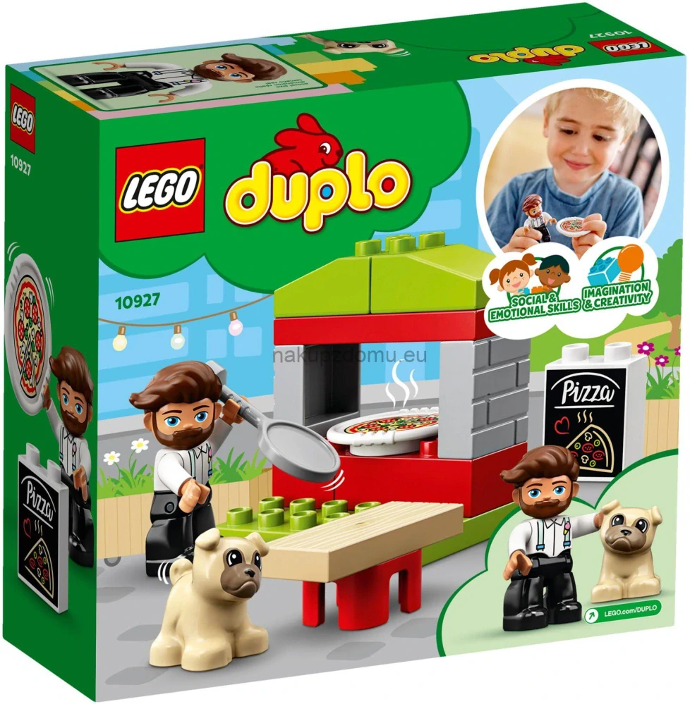 LEGO Duplo 10927 Stánek s pizzou