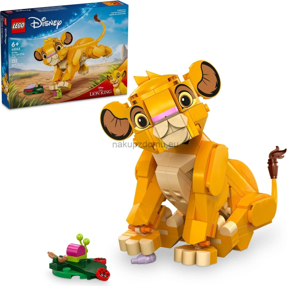 LEGO Disney 43243 Lvíče Simba ze Lvího krále