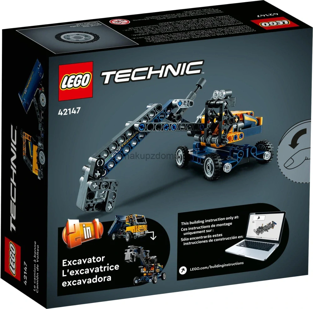 LEGO Technic 42147 Náklaďák se sklápěčkou