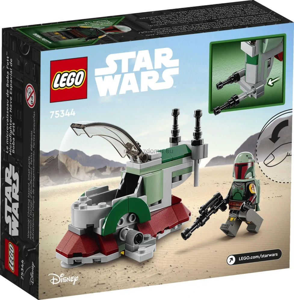 LEGO Star Wars 75344 Mikrostíhačka Boby Fetta