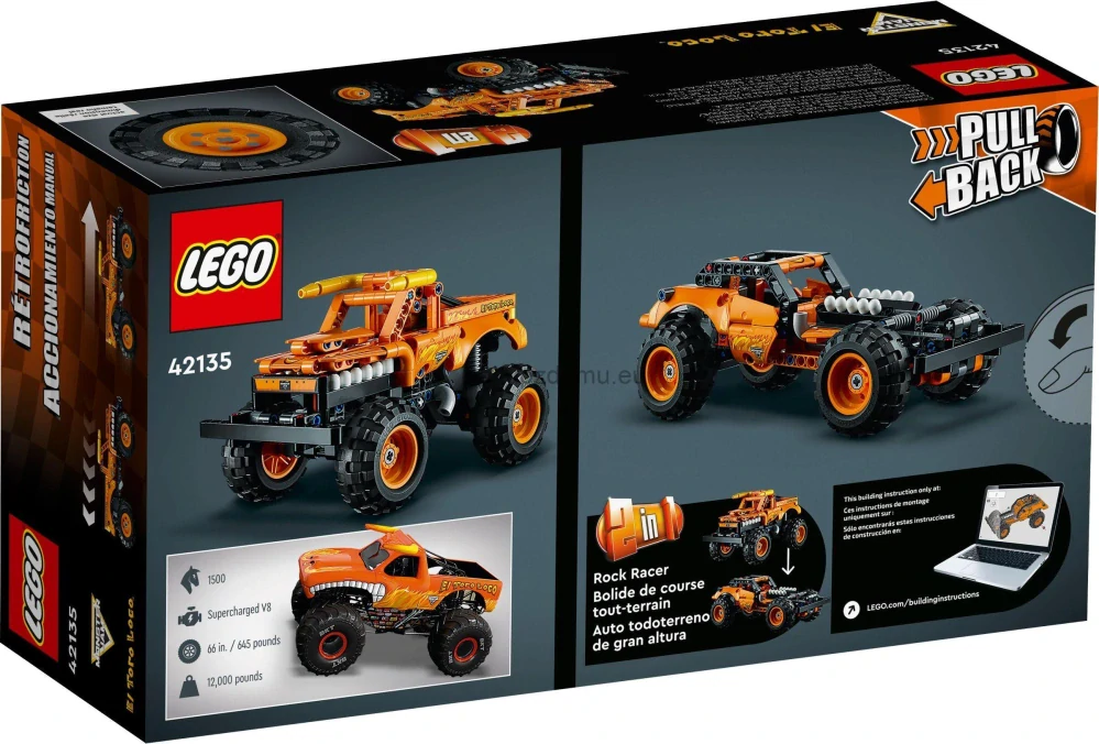 LEGO Technic 42135 Monster Jam El Toro Loco