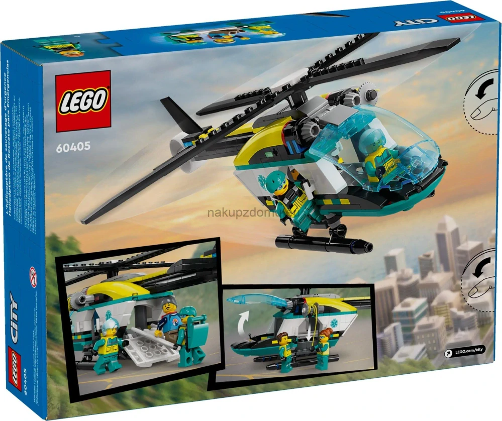 LEGO City 60405 Záchranářská helikoptéra
