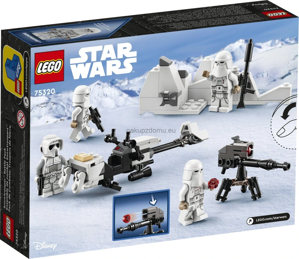 LEGO Star Wars 75320 Bitevní balíček snowtrooperů