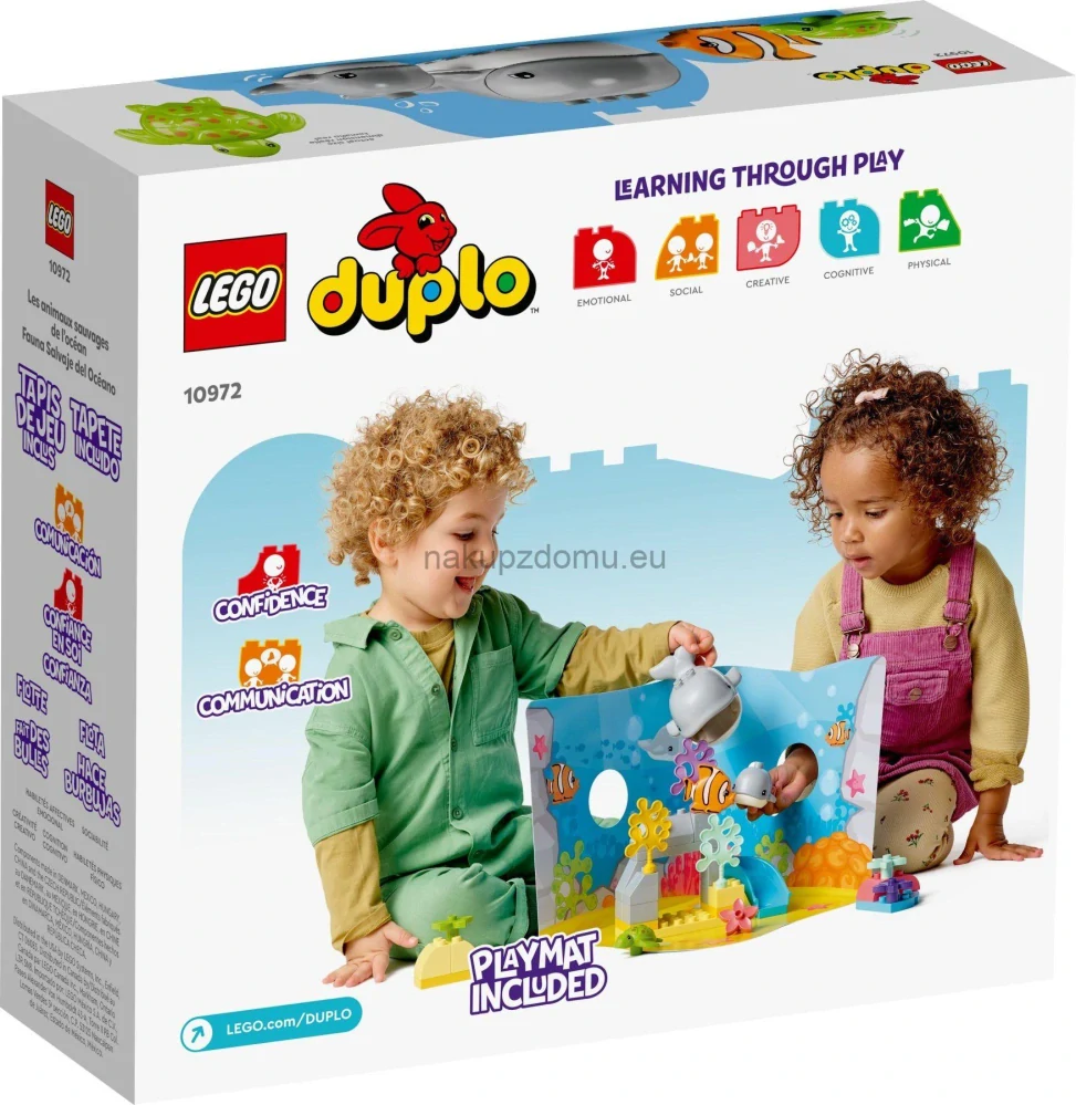 LEGO Duplo 10972 Divoká zvířata oceánů