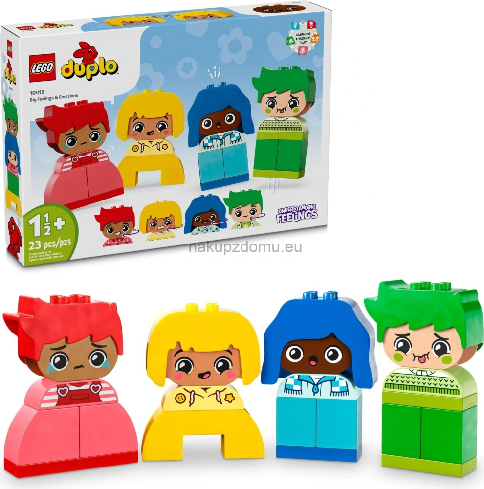 LEGO Duplo 10415 Moje první pocity a emoce