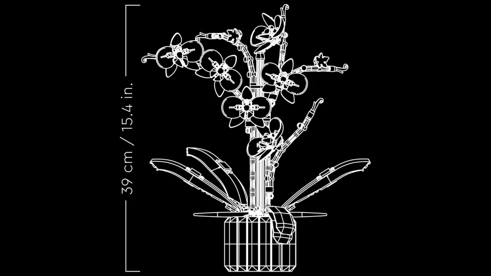 LEGO Icons 10311 Orchidej