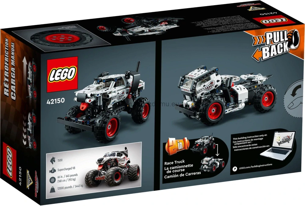 LEGO Technic 42150 Monster Jam Dalmatin