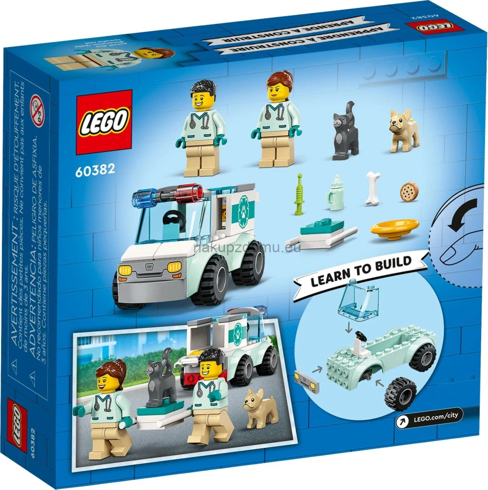 LEGO City 60382 Veterinární záchranka