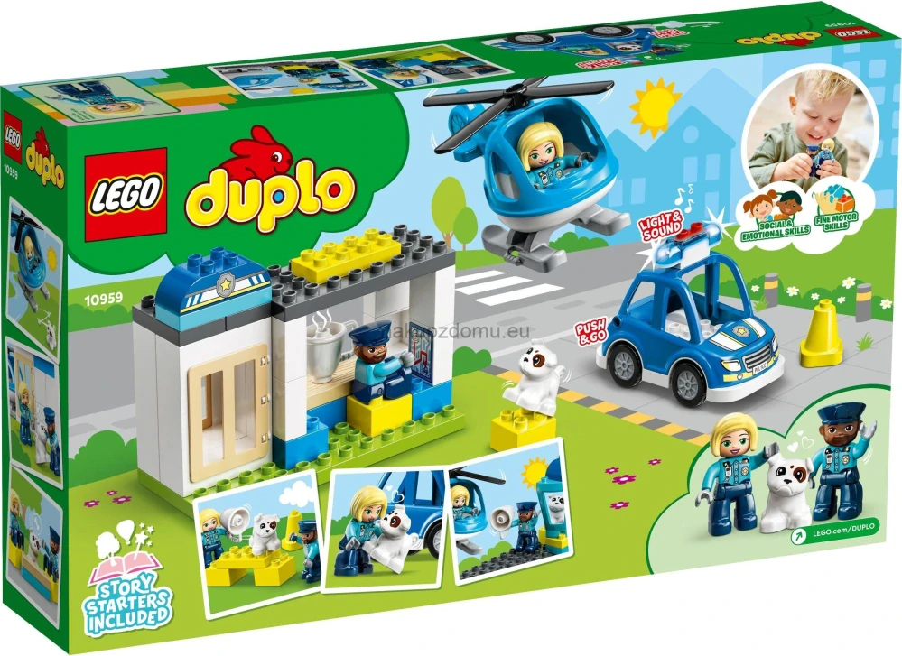 LEGO Duplo 10959 Policejní stanice a vrtulník
