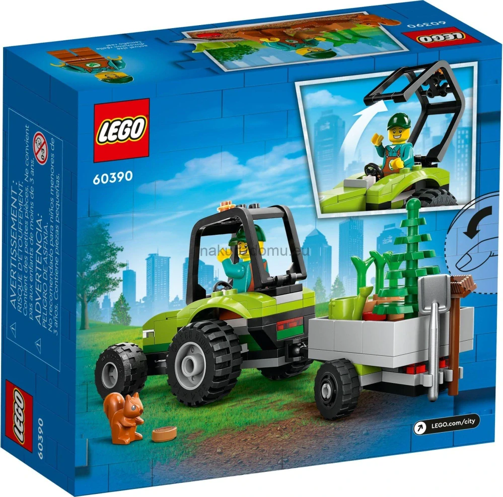 LEGO City 60390 Traktor v parku