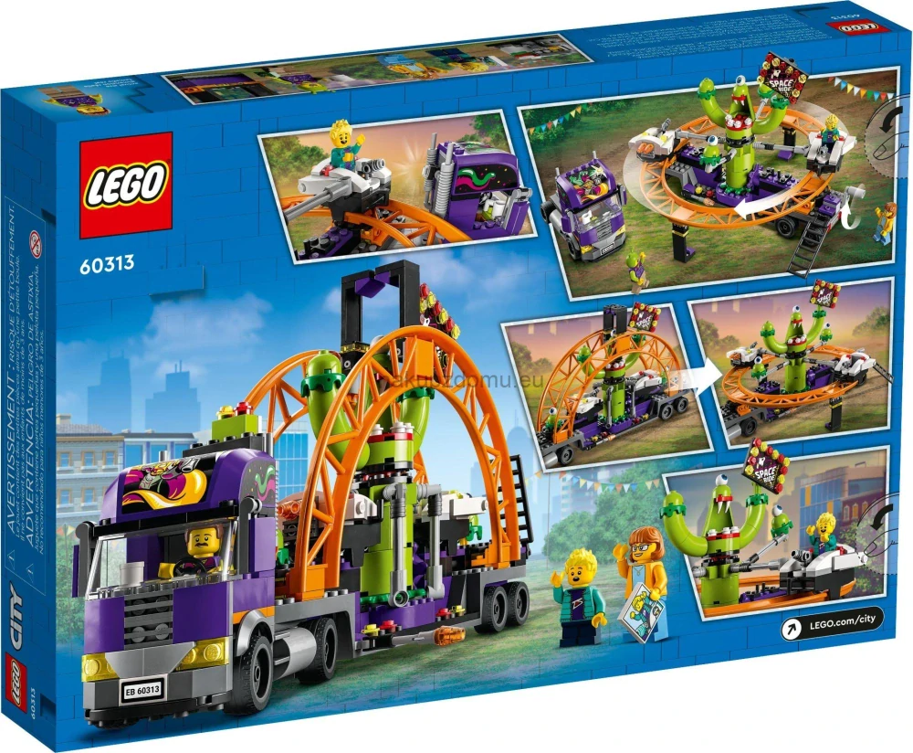 LEGO City 60313 Vesmírný kolotoč