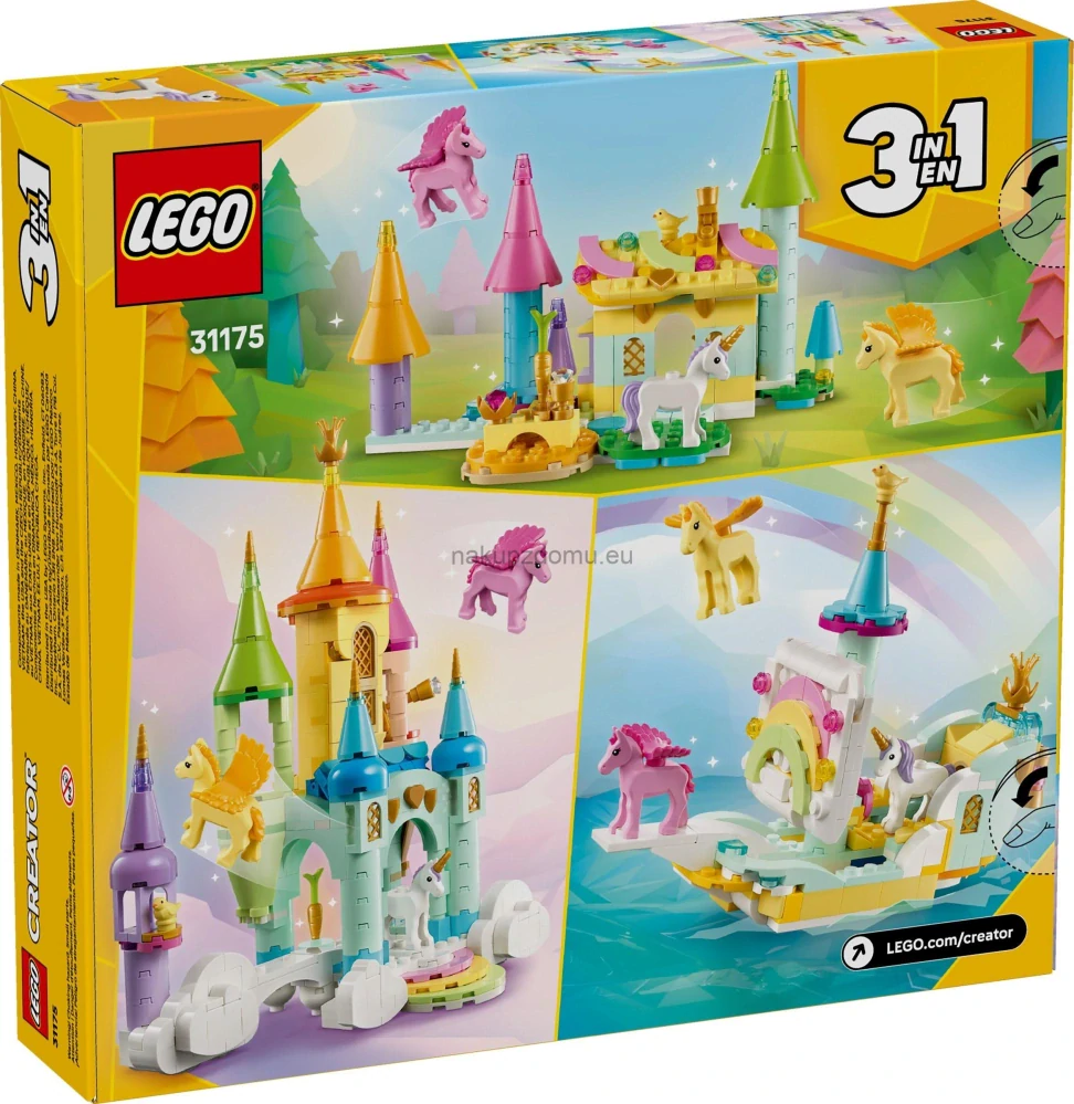 LEGO Creator 31175 Hrad s jednorožci