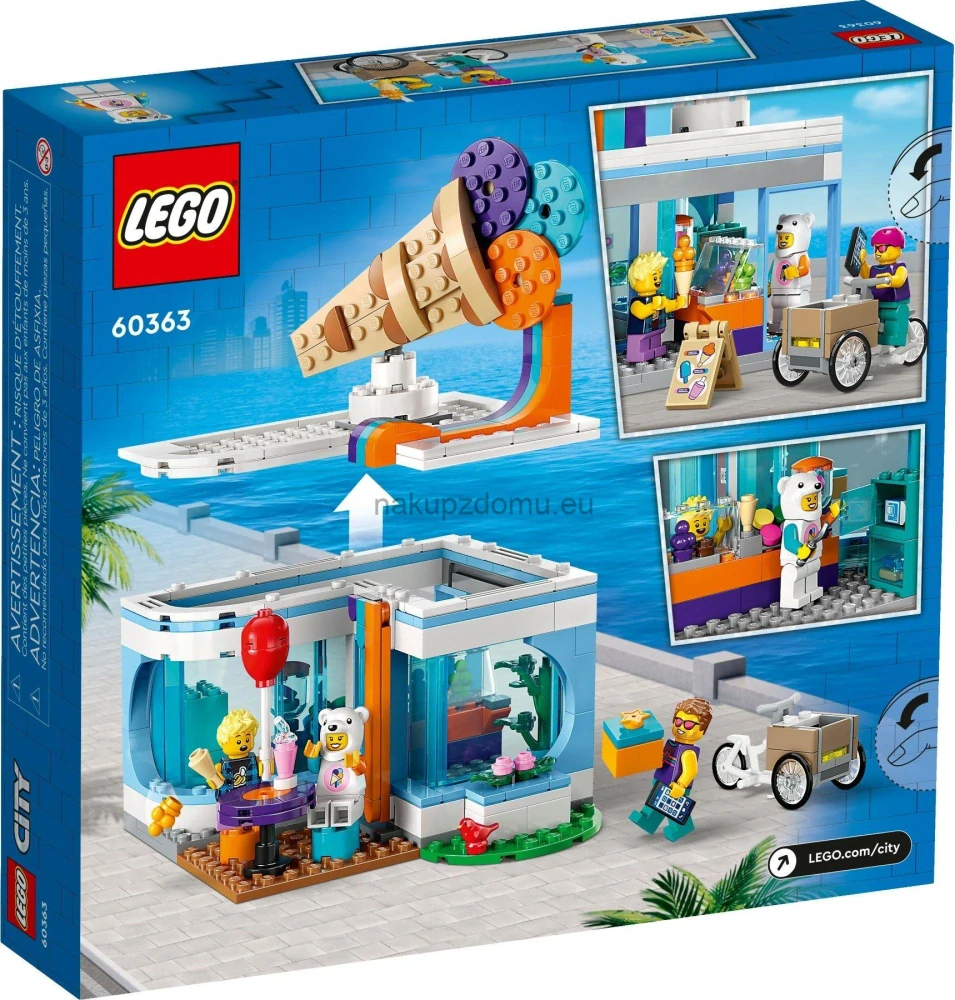 LEGO City 60363 Obchod se zmrzlinou